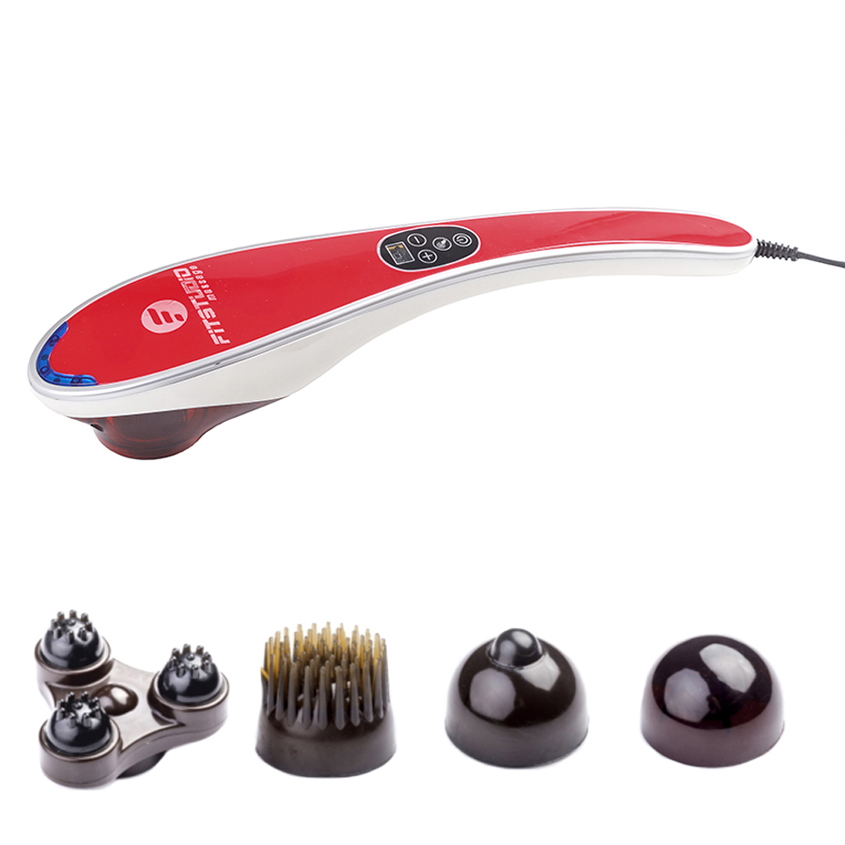 FITSTUDIO Ручной массажер для тела BODY MASSAGER c ИК-прогревом ...