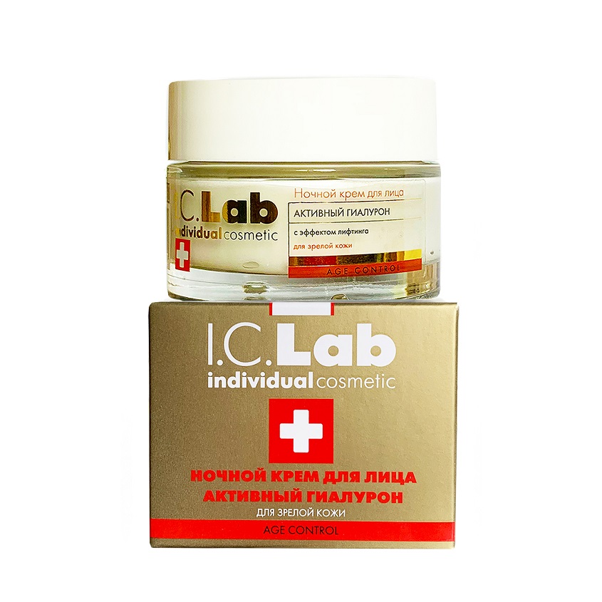

I.C.LAB Ночной крем для лица активный гиалурон Age control