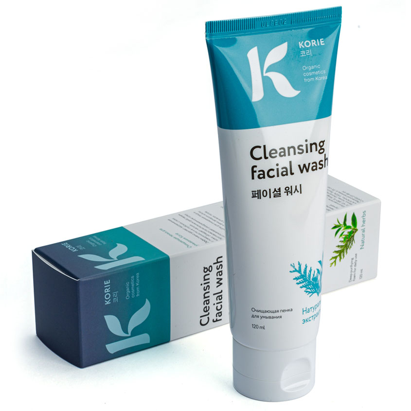 KORIE Cleansing facial wash Очищающая пенка для умывания