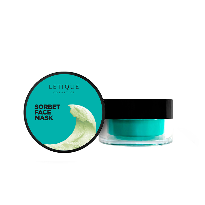 фото Letique cosmetics маска-лифтинг для лица и век face sorbet mask