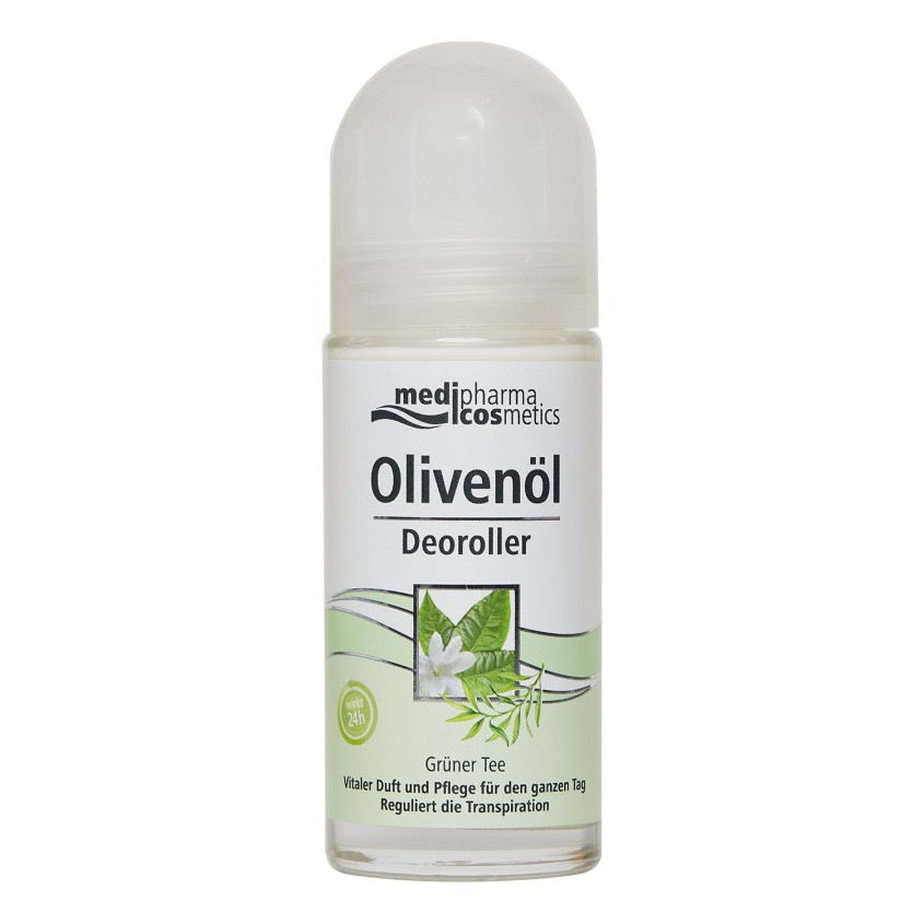 фото Medipharma cosmetics дезодорант роликовый "зеленый чай" olivenol