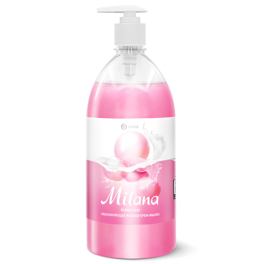 

GRASS Жидкое крем-мыло "Milana" fruit bubbles с дозатором