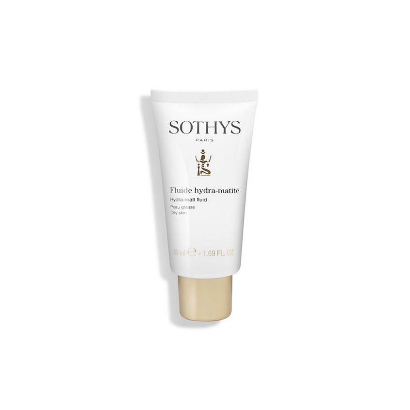 фото Sothys oily skin увлажняющий и матирующий флюид для жирной кожи hydra-matt fluid