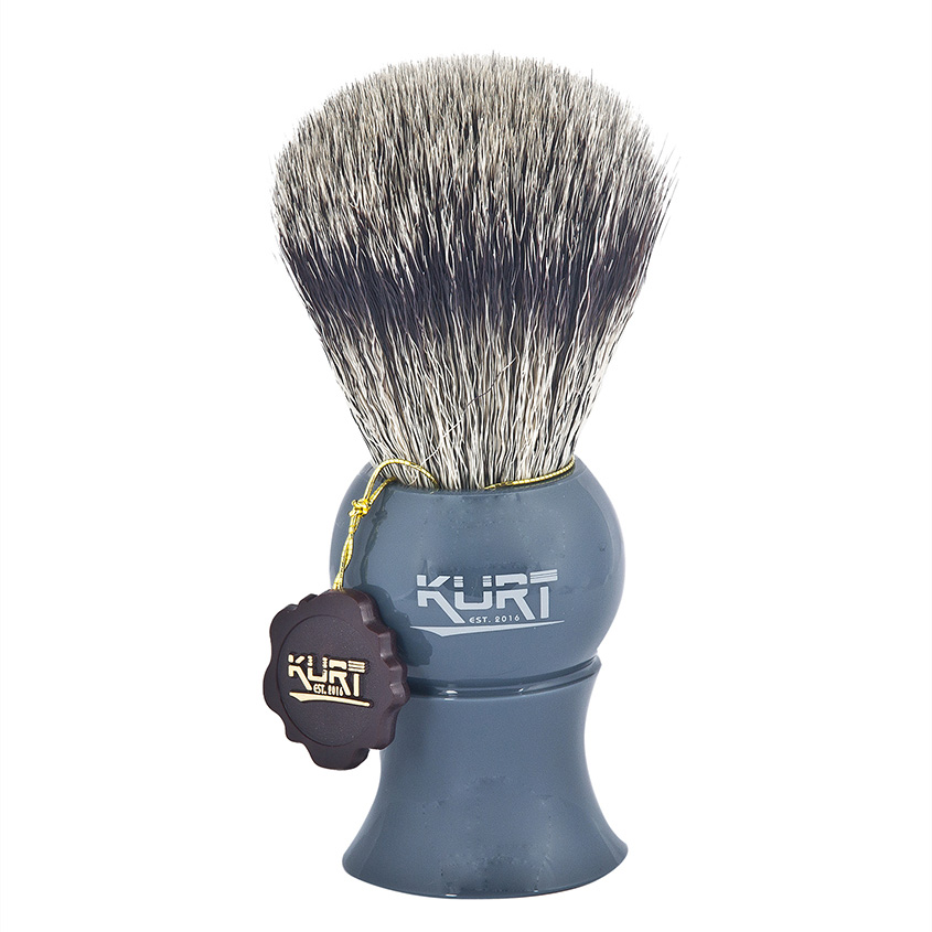

KURT Помазок для бритья Hi-Brush серый цвет