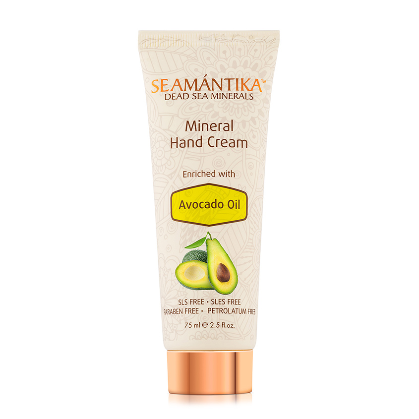 фото Seamantika минеральный крем для рук с минералами мертвого моря и маслом авокадо