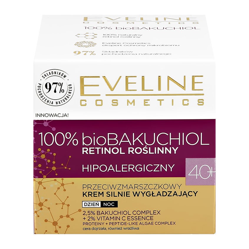 

EVELINE Крем для лица с ретинолом 40+ (интенсивно разглаживающий)