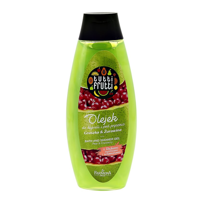 

TUTTI FRUTTI Гель для душа Груша и клюква