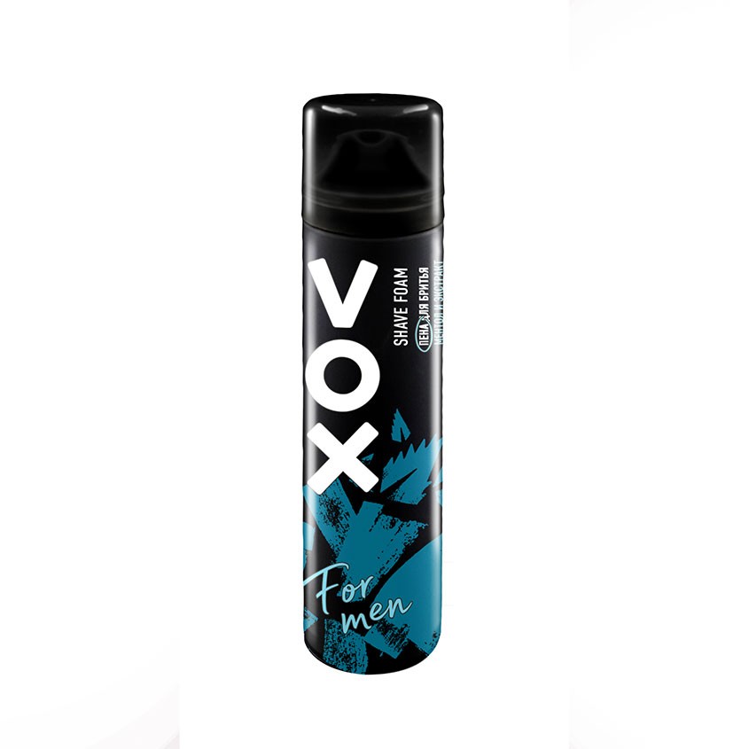 

VOX Пена для бритья FOR MEN ментол и экстракт алоэ вера