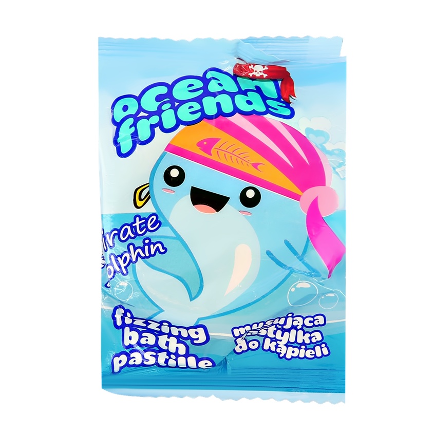 

MARBA Соль для ванн OCEAN FRIENDS детская цветная (в ассортименте)