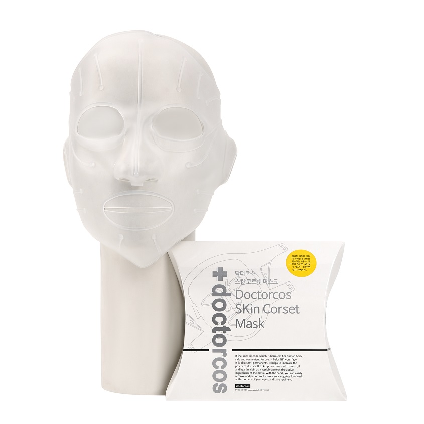 DOCTORCOS Силиконовая маска-корсет для подтяжки контура лица Doctorcos Silicone Skin Corset Mask