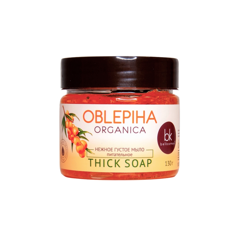 Нежное густое мыло питательное Oblepiha Organica