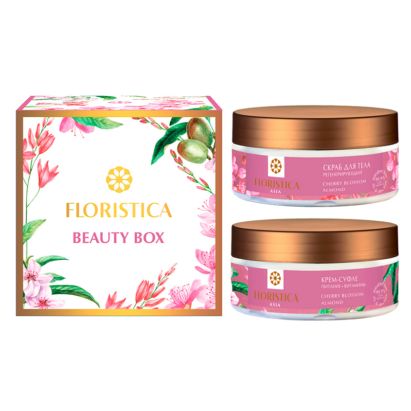 

FLORISTICA Набор Floristica Asia Скраб/Крем-суфле