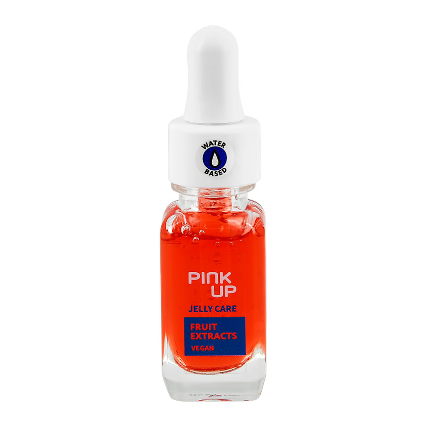PINK UP Средство по уходу за ногтями PINK UP JELLY CARE на водной основе с витамином С и экстрактом граната