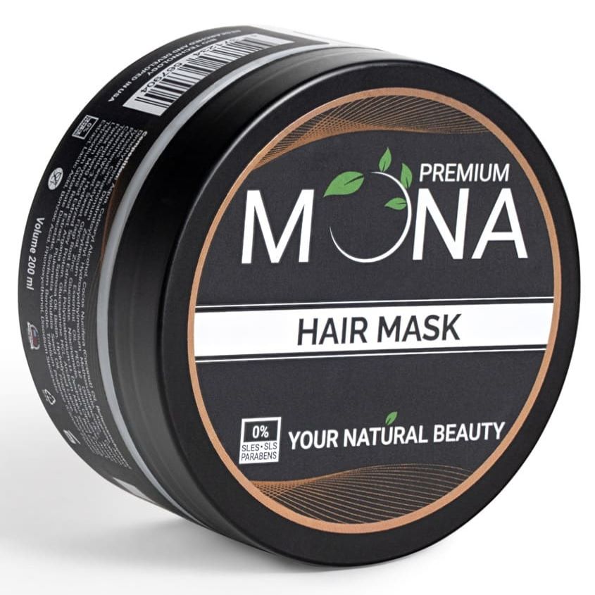 MONA PREMIUM Профессиональная маска против от выпадения и для роста волос у женщин мужчин Средство активатор