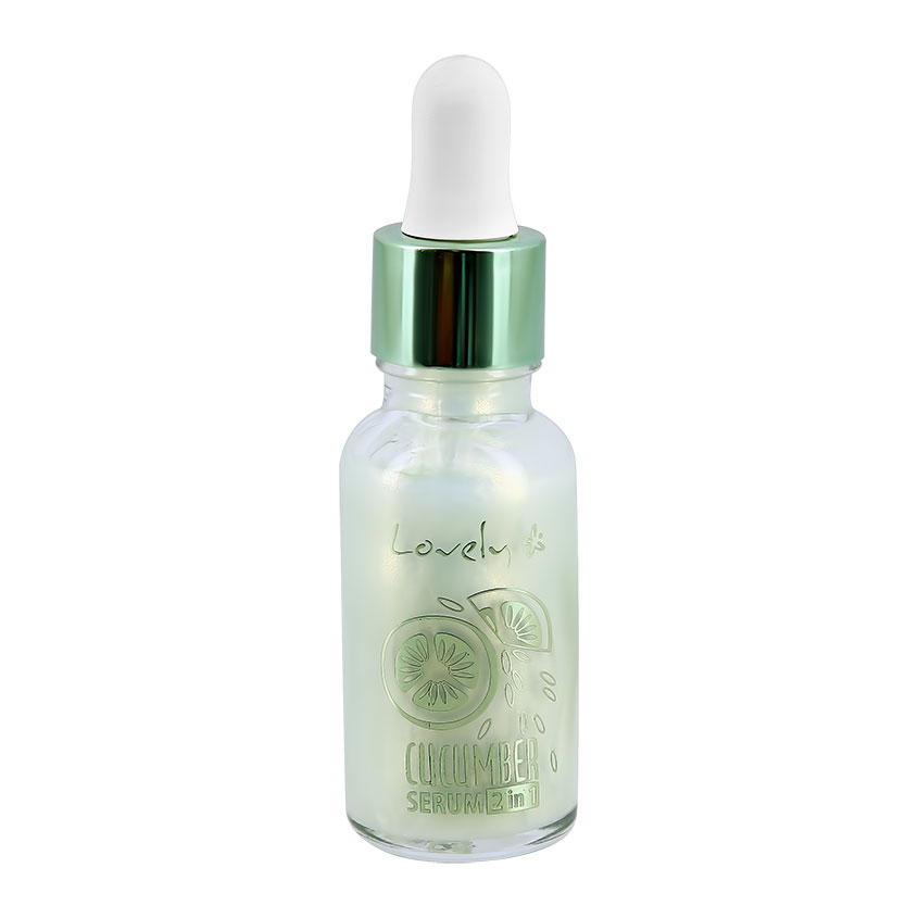 Праймер-сыворотка для лица CUCUMBER SERUM 2 IN 1 огуречный