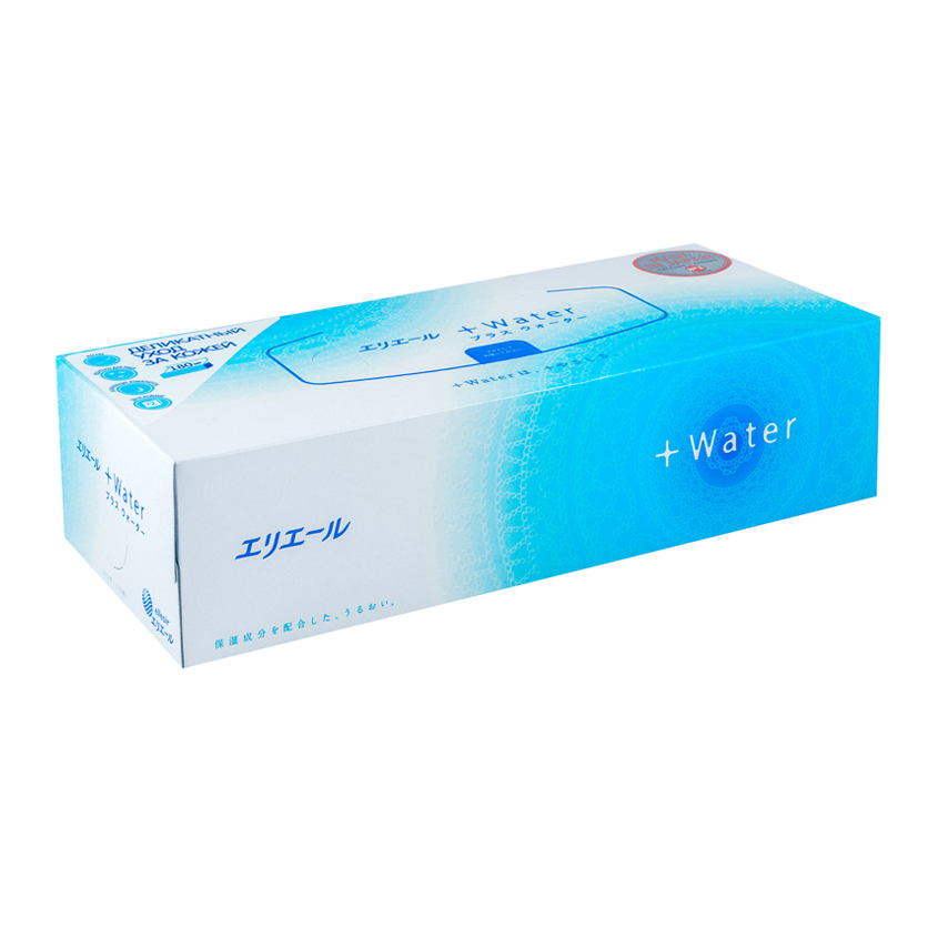 

Салфетки бумажные в коробке +Water