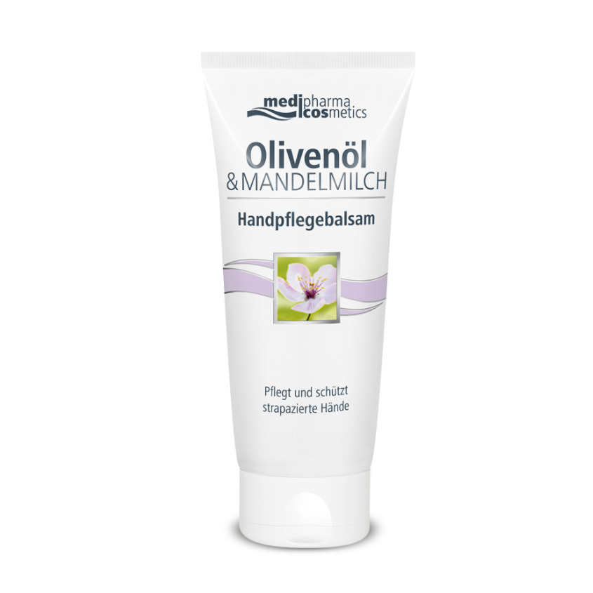 фото Medipharma cosmetics olivenol бальзам для рук с миндальным маслом