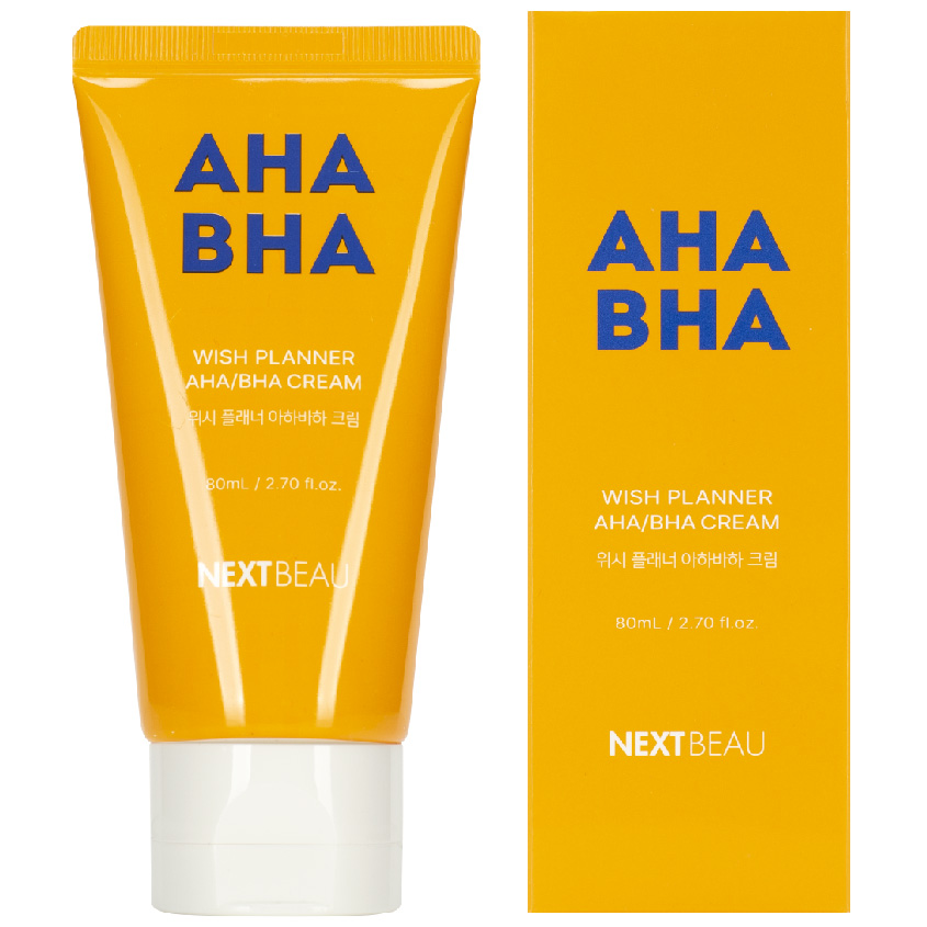 фото Nextbeau крем с aha/bha кислотами для проблемной кожи