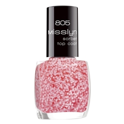 MISSLYN Закрепляющее верхнее покрытие с эффектом «сорбета» № 806