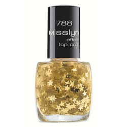 MISSLYN Защитное покрытие «эффект» effect top coat № 753 Star Dust, 10 мл