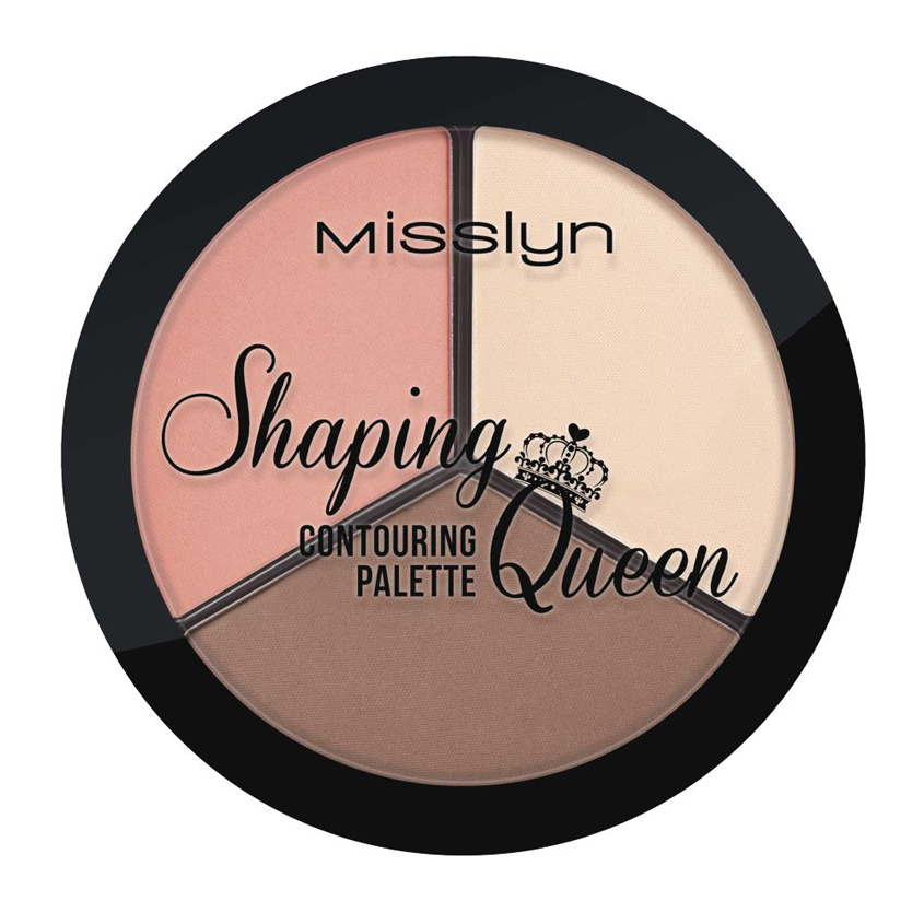 MISSLYN Палетка для контуринга лица Shaping Queen