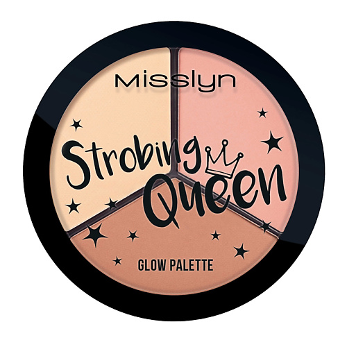 MISSLYN      MISSLYN Сияющая палетка для контуринга лица Strobing Queen Glow Palette