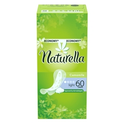 

NATURELLA Женские гигиенические прокладки на каждый день Camomile Light Trio 60 шт.