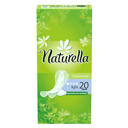 NATURELLA Женские гигиенические прокладки на каждый день Camomile Light Single