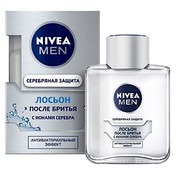 NIVEA Лосьон после бритья "Серебряная защита" 100 мл