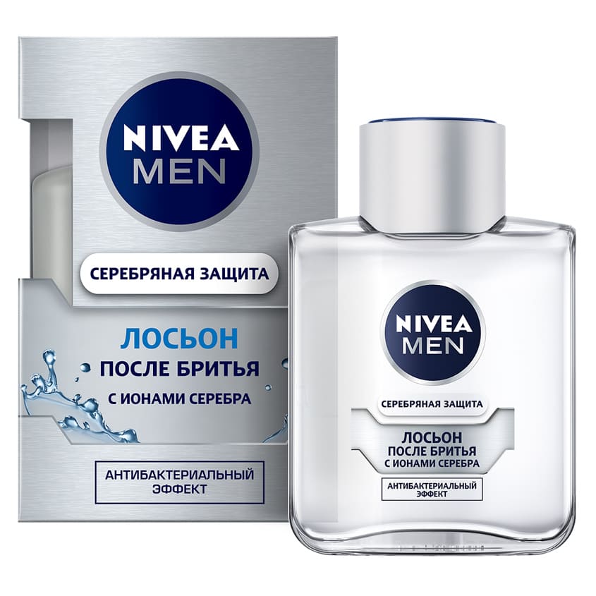 

NIVEA Лосьон после бритья "Серебряная защита"
