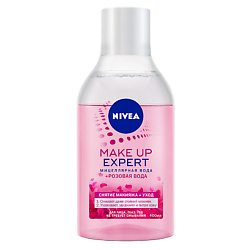 NIVEA Мицеллярная вода для лица + розовая вода MAKE UP EXPERT 400 мл