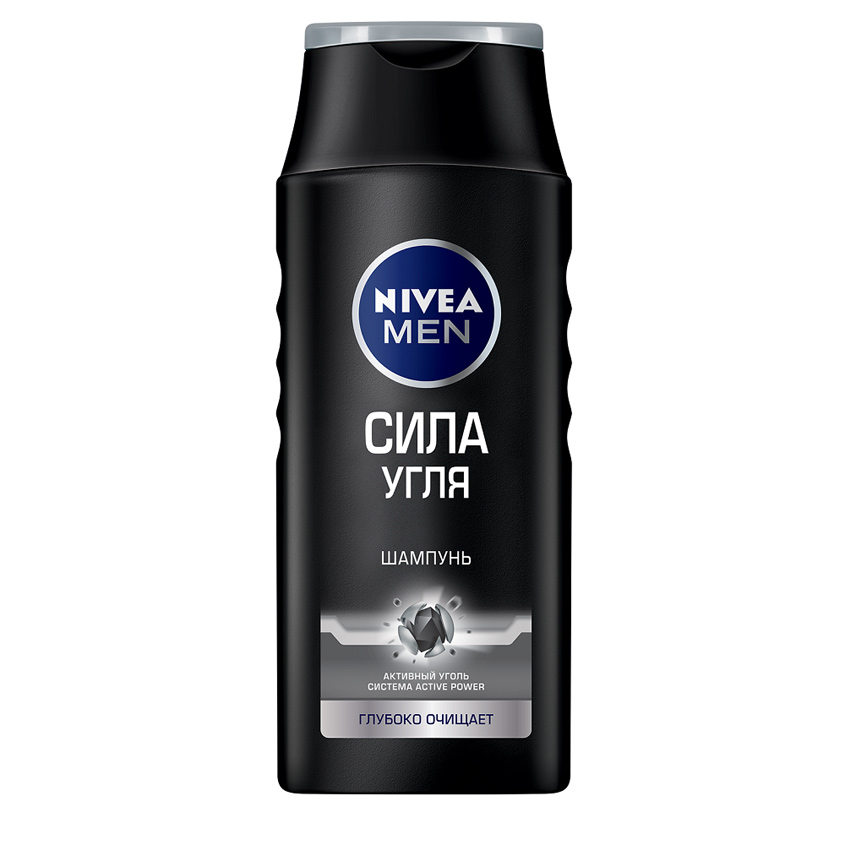 NIVEA Шампунь для мужчин Сила угля