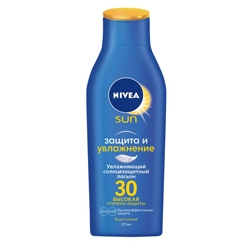 

NIVEA Солнцезащитный лосьон "Защита и Увлажнение" 30 125 мл
