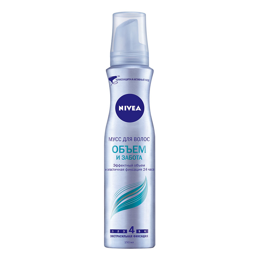 

NIVEA Мусс для волос Объем и забота