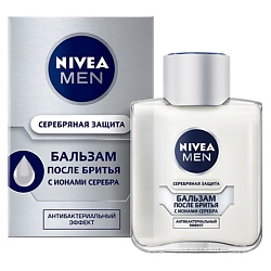 NIVEA Бальзам после бритья Серебряная Защита 100 мл