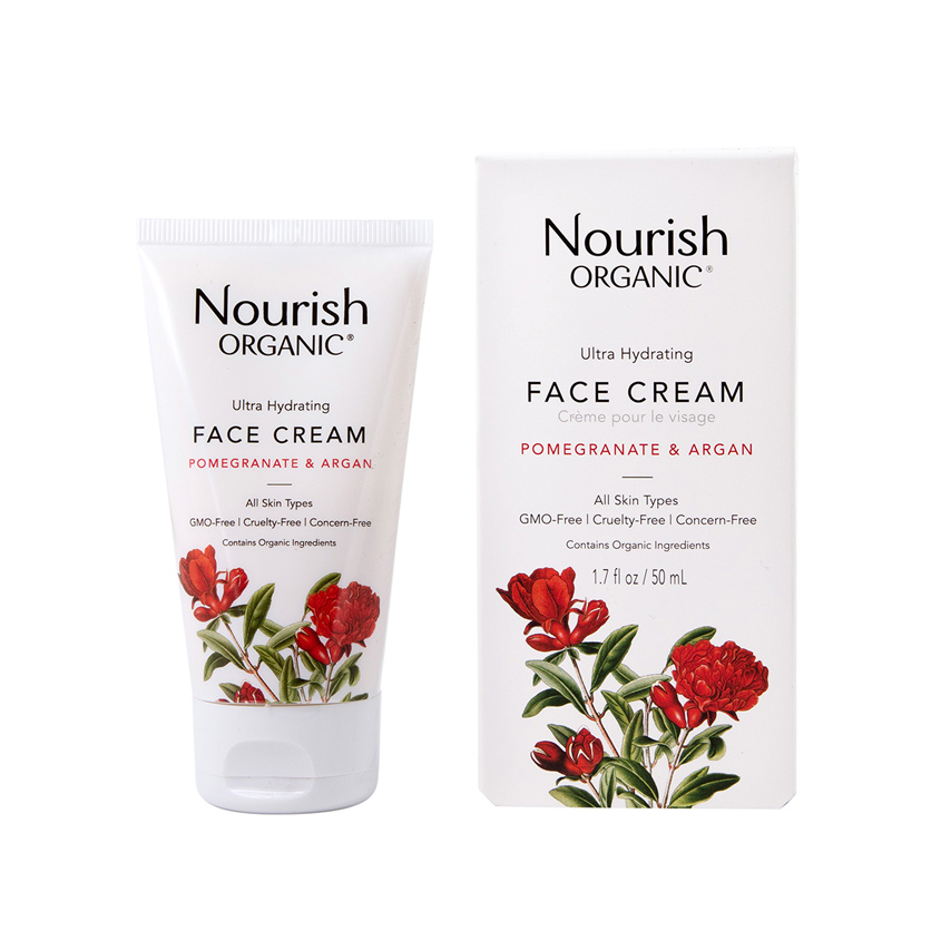 

NOURISH Крем для лица ультраувлажняющий "Гранат и Арган"