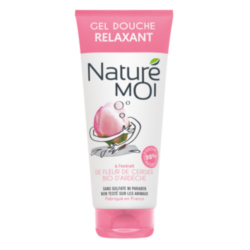 NATURE MOI Гель для душа расслабляющий с экстрактом ЦВЕТКОВ ЧЕРЕШНИ BIO 200 мл