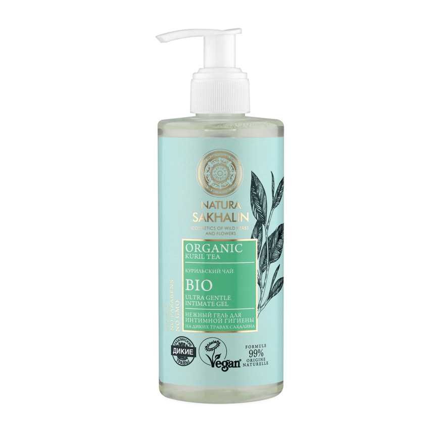 

NATURA SIBERICA Гель для интимной гигиены нежный SAKHALIN
