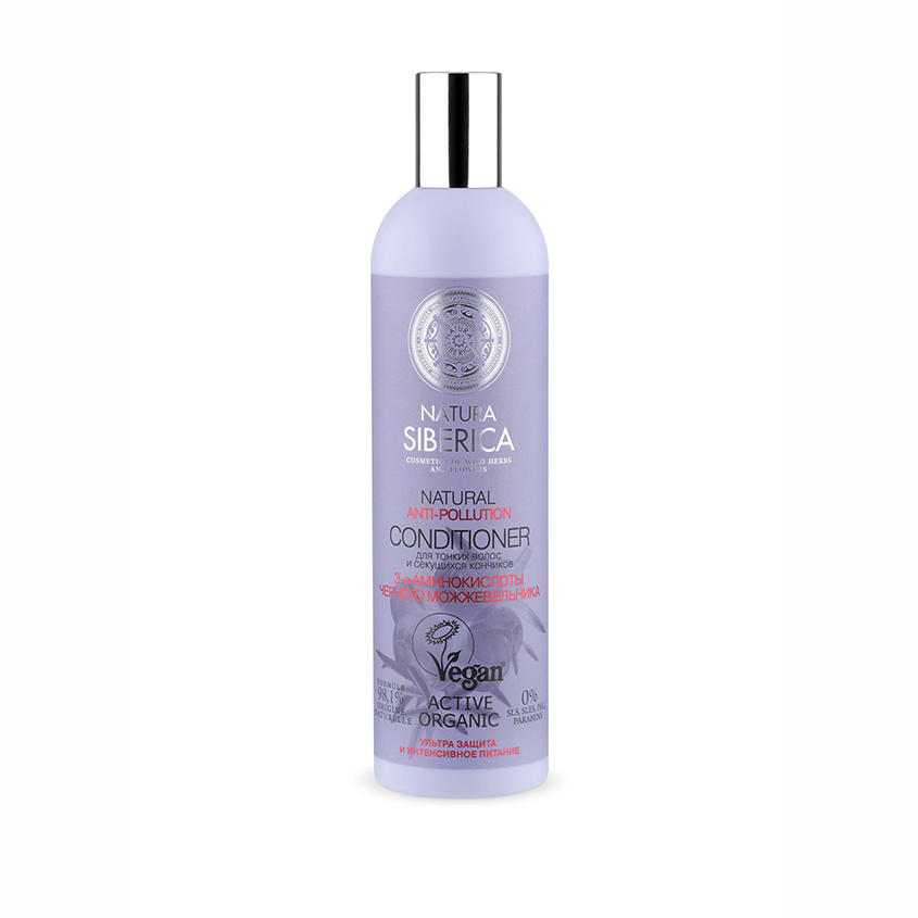 

NATURA SIBERICA Anti-pollution бальзам для тонких волос и секущихся кончиков