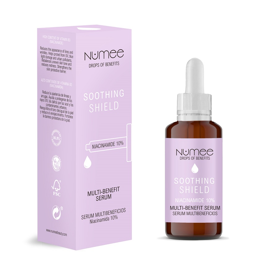 Сыворотка для лица многофункциональная Soothing Shield Multi-Benefit Serum Numee