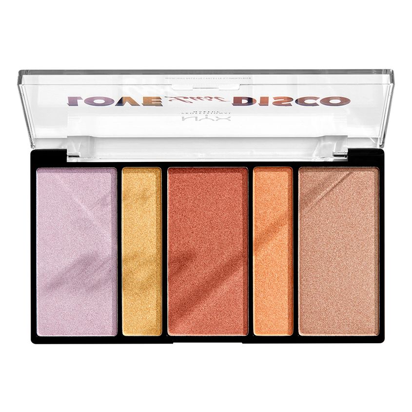 

NYX Professional Makeup Палетка хайлайтеров. LOVE LUST DISCO HIGHLIGHT PALETTE