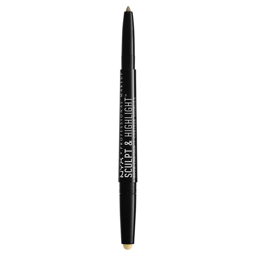 NYX Professional Makeup Средство для контуринга бровей: хайлайтер + карандаш. SCULPT  HIGHLIGHT BROW CONTOUR