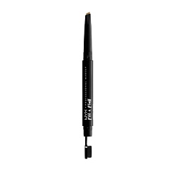 Карандаш-филлер для бровей. FILL & FLUFF EYEBROW POMADE PENCIL