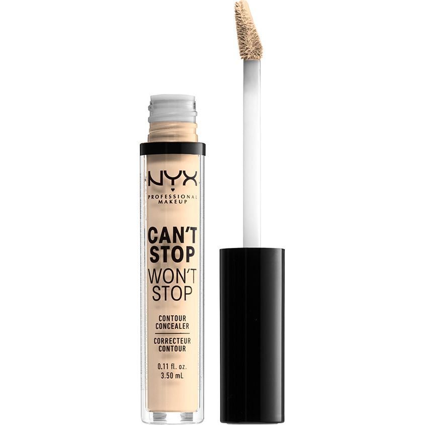 

NYX Professional Makeup Стойкий жидкий консилер для лица. CAN'T STOP WON'T STOP CONTOUR CONCEALER