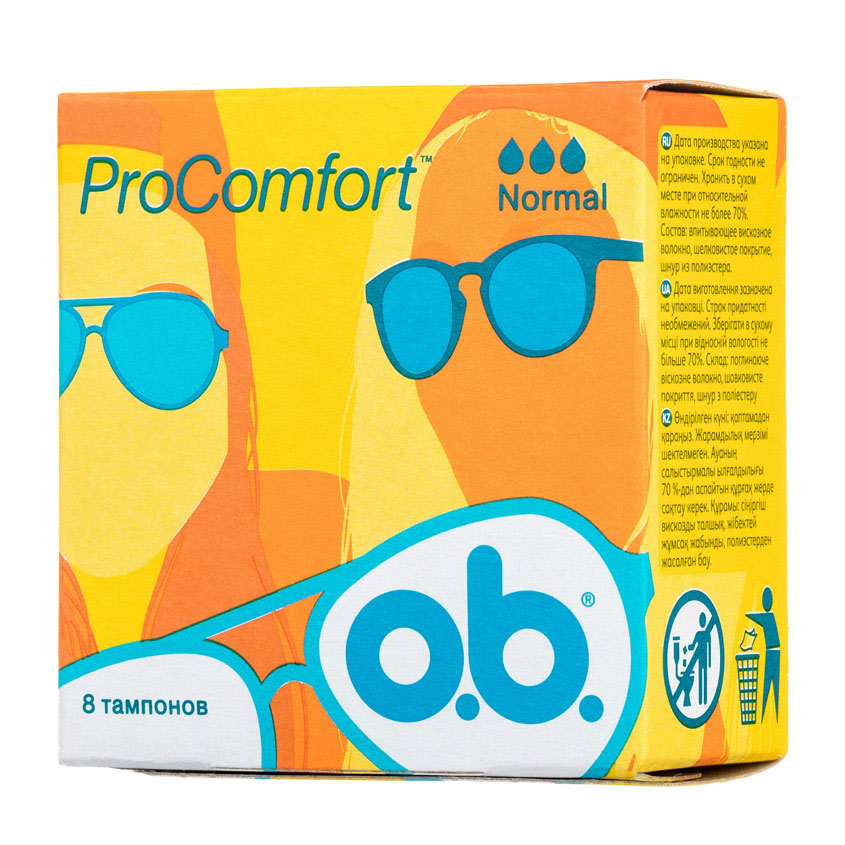 

O.B. Тампоны ProComfort нормал