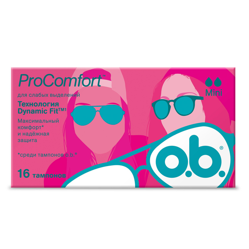 O.B. O.B. Тампоны ProComfort Mini