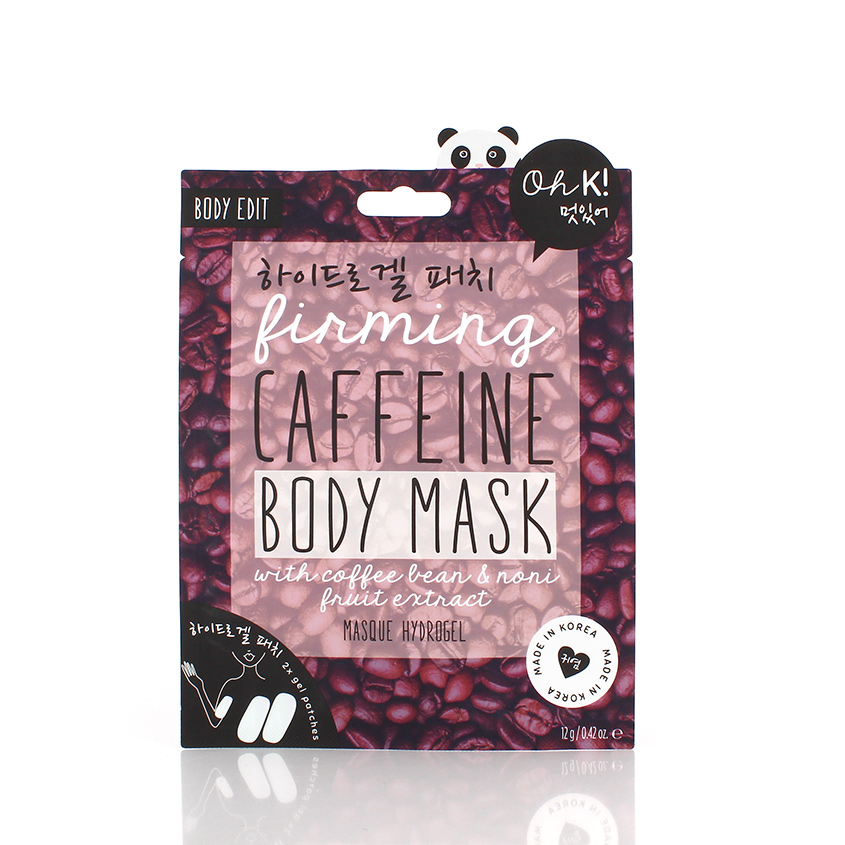 

OH K! CAFFEINE FIRMING TARGETED PATCH MASK Маска для упругости тела "Кофеин"