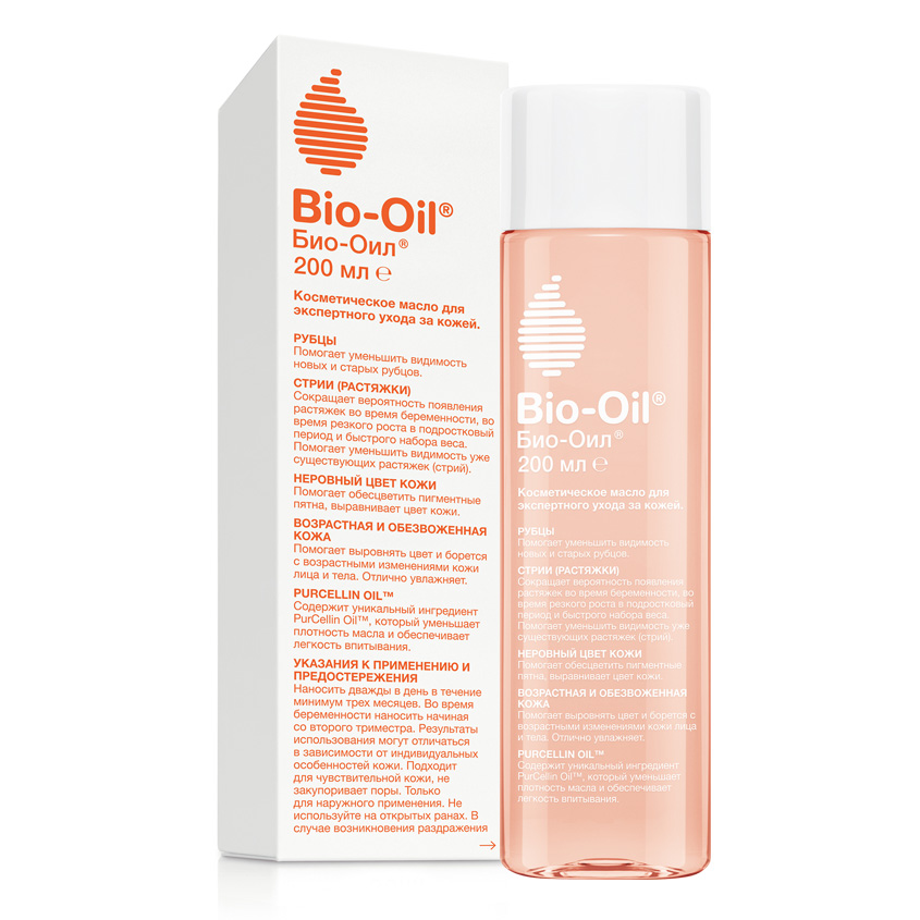 BIO-OIL Масло косметическое от шрамов, растяжек, неровного тона кожи
