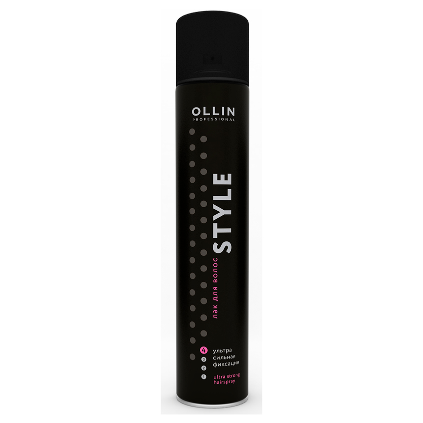 

OLLIN PROFESSIONAL Лак для волос ультрасильной фиксации OLLIN STYLE