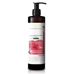 AROMASE Шампунь от выпадения волос с эфирным маслом розы Anti-hair Loss Rose Essential Shampoo 350 м